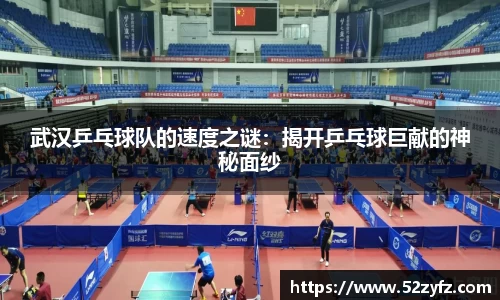武汉乒乓球队的速度之谜：揭开乒乓球巨献的神秘面纱